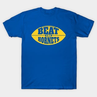 Beat the Hornets // Vintage Football Grunge Gameday T-Shirt